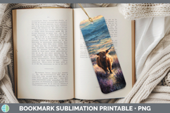 GorgeousFarm Sunset Bookmark design.
