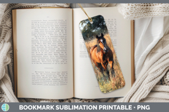 GorgeousFarm Sunset Bookmark design.