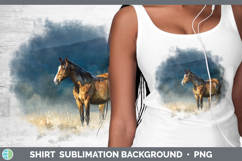 GorgeousFarm Sunset Shirt design.