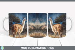 GorgeousFarm Sunset Mug Wrap design.