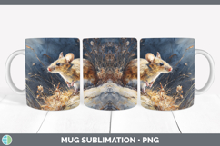 GorgeousFarm Sunset Mug Wrap design.