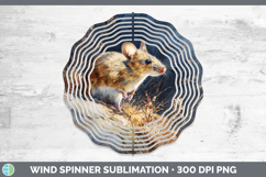 GorgeousFarm Sunset Wind Spinner design.