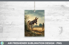 GorgeousFarm Sunset Air Freshener design.
