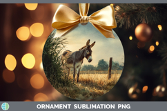 GorgeousFarm Sunset Ornament design.