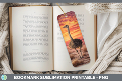 GorgeousFarm Sunset Bookmark design.