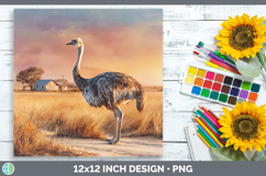 GorgeousFarm Sunset Paper Backgrounds design.