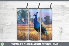 GorgeousFarm Sunset Tumbler design.