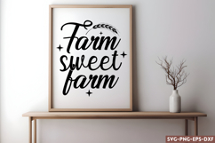 Farm sweet farm SVG, Farmhouse SVG Designs Product Image 1