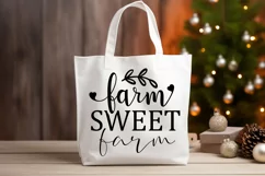Farm Sweet Farm SVG, Farmhouse Sign Design Product Image 3