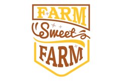 Farm Sweet Farm SVG Cut File Product Image 1