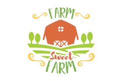 Farm Sweet Farm SVG Cut File Product Image 1