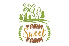 Farm Sweet Farm SVG Cut File Product Image 1