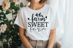 Farm Sweet Farm SVG, Farmhouse Sign Design Product Image 2