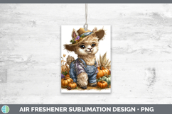 GorgeousFarm Thanksgiving Overalls Air Freshener design.