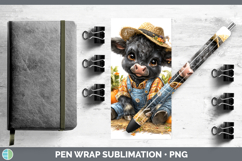 GorgeousFarm Thanksgiving Overalls Pen Wrap design.