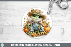 GorgeousFarm Thanksgiving Overalls Keychain design.