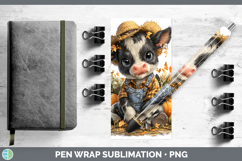 GorgeousFarm Thanksgiving Overalls Pen Wrap design.