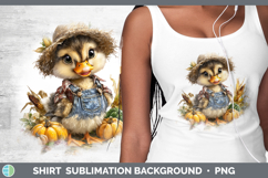 GorgeousFarm Thanksgiving Overalls Shirt design.