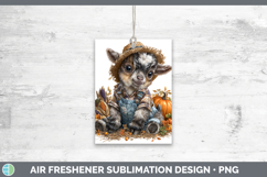 GorgeousFarm Thanksgiving Overalls Air Freshener design.