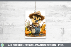 GorgeousFarm Thanksgiving Overalls Air Freshener design.