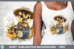 GorgeousFarm Thanksgiving Overalls Shirt design.