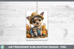 GorgeousFarm Thanksgiving Overalls Air Freshener design.