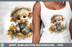 GorgeousFarm Thanksgiving Overalls Shirt design.