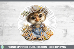 GorgeousFarm Thanksgiving Overalls Wind Spinner design.