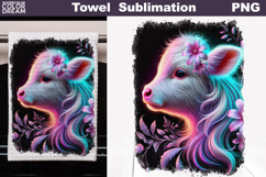 Farm Animal Towel Bundle | Colorful Kitchen PNG Product Image 24
