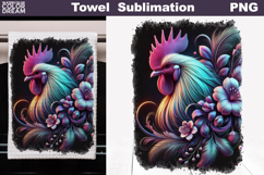 Farm Animal Towel Bundle | Colorful Kitchen PNG Product Image 4