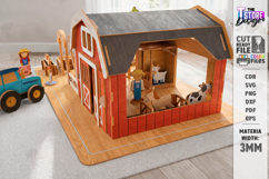 Kids Mini Farm Toy Laser Cut| Kids Laser Product Image 2