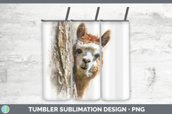 GorgeousFarm Tree Peek Tumbler design.