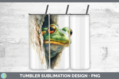 GorgeousFarm Tree Peek Tumbler design.