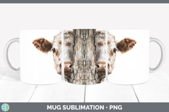 GorgeousFarm Tree Peek Mug Wrap design.