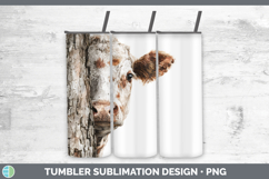 GorgeousFarm Tree Peek Tumbler design.