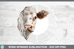 GorgeousFarm Tree Peek Wind Spinner design.