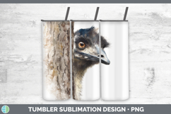 GorgeousFarm Tree Peek Tumbler design.