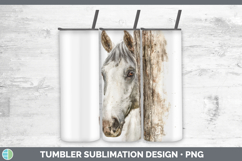 GorgeousFarm Tree Peek Tumbler design.