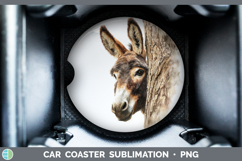GorgeousFarm Tree Peek Car Coaster design.