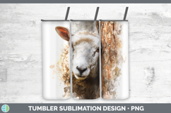 GorgeousFarm Tree Peek Tumbler design.