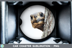 GorgeousFarm Tree Peek Car Coaster design.