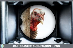 GorgeousFarm Tree Peek Car Coaster design.