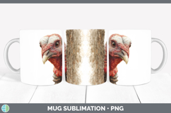 GorgeousFarm Tree Peek Mug Wrap design.