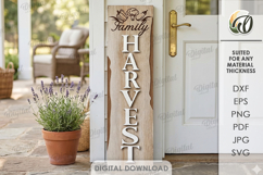 3D Farm Vertical Door Signs Bundle LaserCut. Porch Decor SVG Product Image 14