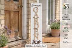 3D Farm Vertical Door Signs Bundle LaserCut. Porch Decor SVG Product Image 8