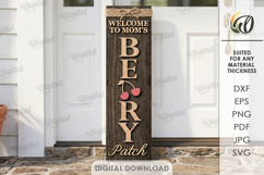 3D Farm Vertical Door Signs Bundle LaserCut. Porch Decor SVG Product Image 12