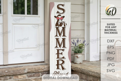 3D Farm Vertical Door Signs Bundle LaserCut. Porch Decor SVG Product Image 13