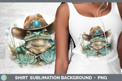 GorgeousFarm Western Teal Shirt design.