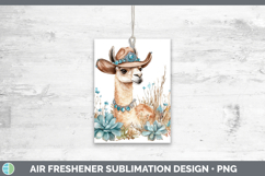 GorgeousFarm Western Teal Air Freshener design.