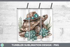 GorgeousFarm Western Teal Tumbler design.